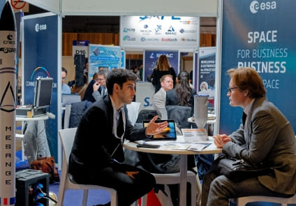 Paris Space Week - Pavilion ESA ph0537