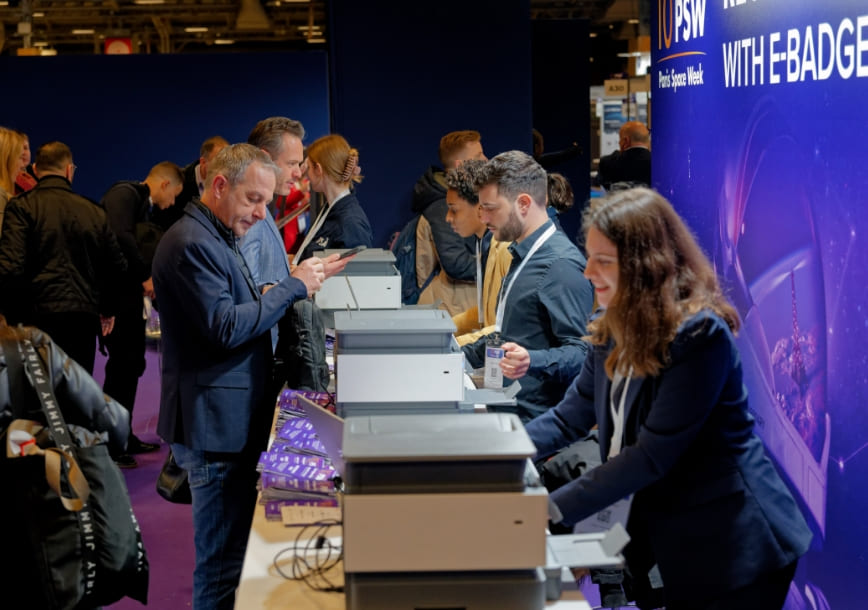 Paris Space Week - Welcome Desk